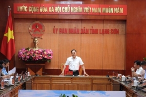 Chủ tịch UBND tỉnh Lạng Sơn chủ trì cuộc họp kiểm điểm tiến độ thực hiện dự án khách sạn, sân golf Hoàng Đồng