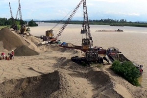 Tiền Giang đấu tranh phòng, chống khai thác cát trái phép