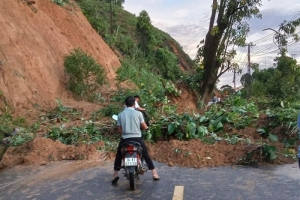 Cảnh báo lũ quét, sạt lở đất, sụt lún đất khu vực miền núi Thanh Hóa