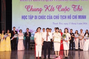Chung kết Cuộc thi “Học tập Di chúc của Chủ tịch Hồ Chí Minh”
