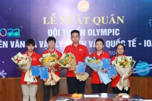 Việt Nam đạt thành tích 5 Huy chương tại Kỳ thi Olympic Thiên văn và Vật lý Thiên văn quốc tế 2024