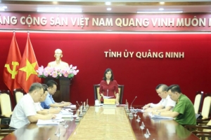 Quảng Ninh họp Thường trực Ban Chỉ đạo phòng, chống tham nhũng, tiêu cực