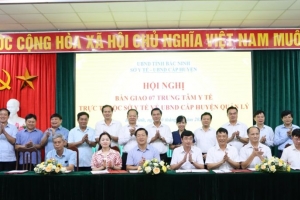 Bắc Ninh: Bàn giao 7 Trung tâm Y tế về UBND cấp huyện quản lý