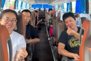 Chính thức mở tuyến vận tải hành khách qua lối thông quan cầu Bắc Luân II