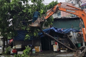 Vĩnh Phúc: Triển khai công tác tìm kiếm cứu nạn, hỗ trợ người dân khắc phục hậu quả mưa bão
