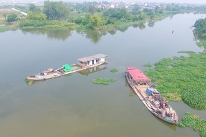 Cấm toàn bộ phương tiện vận tải thủy lưu thông trên 6 tuyến sông tại Hải Dương