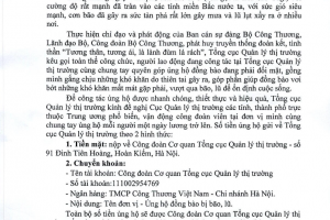 Tổng cục Quản lý thị trường phát động ủng hộ đồng bào bị thiệt hại do bão số 3