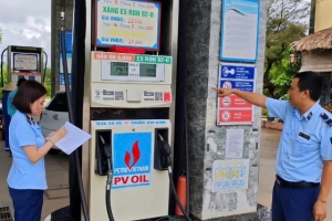Quản lý thị trường Quảng Bình hoàn thành kế hoạch kiểm tra kinh doanh xăng dầu năm 2024