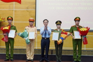 Quảng Bình vinh danh các tập thể xuất sắc trong phòng, chống tội phạm ma túy và trao giải cuộc thi “Tìm hiểu Luật Căn cước”