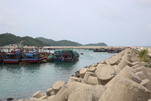 Quảng Ninh các tàu thuyền đã về nơi tránh trú bão an toàn