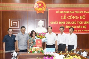 Bổ nhiệm phó chánh văn phòng UBND tỉnh, phó giám đốc sở
