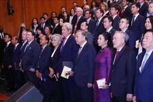 Tổng Bí thư, Chủ tịch nước dự Lễ kỷ niệm 1 năm Đối tác chiến lược toàn diện Việt Nam - Hoa Kỳ