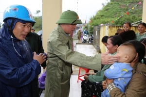 Phó Bí thư Thường trực Tỉnh uỷ Thanh Hóa kiểm tra tình hình ứng phó thiên tai tại các huyện miền núi