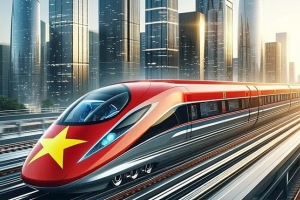 Đầu tư xây dựng tuyến đường sắt Bắc - Nam có tốc độ thiết kế 350 km/h "thẳng nhất có thể"