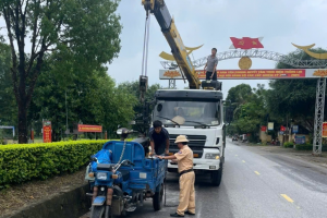 Công an Thanh Hóa xử lý hơn 140 trường hợp “xe tự chế, xe kéo” vi phạm trật tự an toàn giao thông