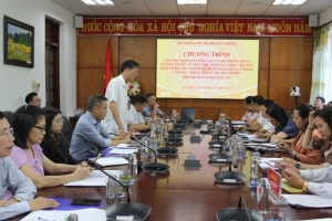 Lạng Sơn: Làm việc với Đoàn công tác của Bộ Thông tin và Truyền thông