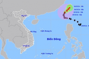 Bão số 5 không có khả năng ảnh hưởng đến Việt Nam