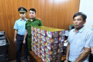 Cục QLTT tỉnh Nghệ An tăng cường đấu tranh, ngăn chặn các hành vi vi phạm về pháo