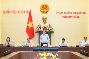 Khai mạc Phiên họp thứ 38 của Ủy ban Thường vụ Quốc hội