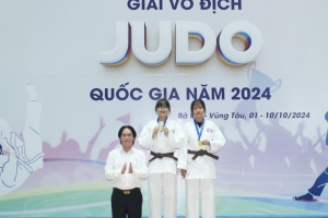 Bà Rịa – Vũng Tàu: Bế mạc Giải Vô địch Judo quốc gia năm 2024