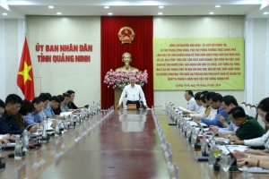 Phó Thủ tướng Thường trực Nguyễn Hòa Bình làm việc với tỉnh Quảng Ninh