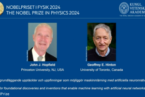 Hôm nay, trao Giải Nobel Vật lý năm 2024 cho 2 nhà khoa học nghiên cứu về máy học