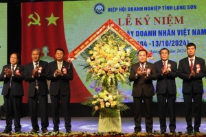 Hiệp hội Doanh nghiệp Lạng Sơn kỷ niệm 20 năm Ngày Doanh nhân Việt Nam