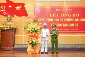 Quảng Bình có tân Giám đốc Công an tỉnh