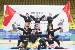 Hơn 300 vận động viên dự Giải vô địch Pencak Silat quốc gia tại Vũng Tàu