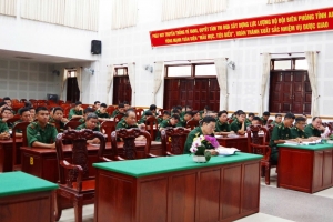 Đảng ủy Bộ đội Biên phòng tỉnh An Giang thông báo nhanh kết quả Hội nghị Trung ương 10 khóa XIII