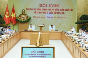 Chính phủ sẽ trình 81 hồ sơ, tài liệu, báo cáo, dự án Luật để Quốc hội xem xét, cho ý kiến, thông qua