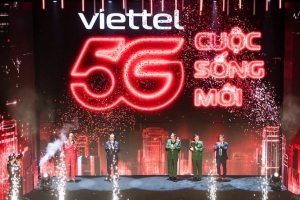Viettel khai trương mạng 5G đầu tiên tại Việt Nam
