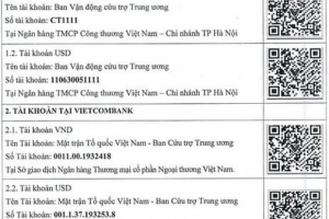 Công khai, minh bạch số tiền và người ủng hộ thì số kinh phí ủng hộ nhiều hơn, tăng rất nhanh