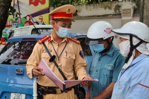 CSGT Hà Nội phát hiện 810 trường hợp vi phạm Luật Giao thông đường bộ ngày 17/10