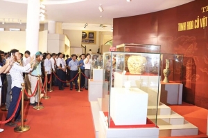 Hải Dương: Chum gốm hoa nâu Hiệp An thời Trần là bảo vật quốc gia