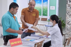 Hải Dương phát hiện 5 lái xe dương tính với ma túy qua kiểm tra sức khỏe