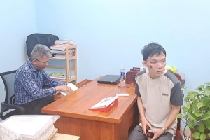 Công an quận Liên Chiểu tạm giữ đối tượng vi phạm nồng độ cồn, gây tai nạn giao thông