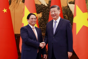 Thủ tướng Phạm Minh Chính gặp Tổng Bí thư, Chủ tịch Trung Quốc Tập Cận Bình