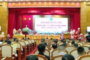 Đại hội toàn thể Đoàn Luật sư tỉnh Quảng Ninh khóa X, nhiệm kỳ 2024- 2029