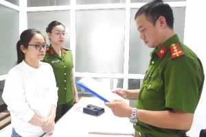 Công an Đà Nẵng bắt tạm giam Ngô Thị Ái Vy lừa đảo chiếm đoạt tài sản