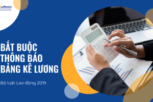 Công ty có bắt buộc phải gửi bảng kê lương cho người lao động?
