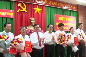 Biên Hoà: Điều động, phân công nhiệm vụ nhiều cán bộ