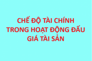 Sẽ có quy định mới về chế độ tài chính đối với hoạt động đấu giá tài sản