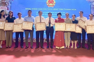 Thanh Hóa: Tuyên dương các doanh nghiệp, doanh nhân tuân thủ tốt chính sách, pháp luật thuế