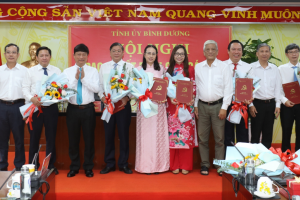 Bình Dương: Điều động, bổ nhiệm nhiều cán bộ chủ chốt