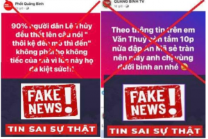 Quảng Bình xử lý nghiêm các trường hợp đưa tin sai lệch, gây hoang mang về tình hình mưa lũ