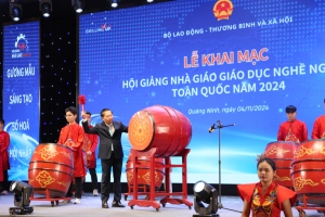 Khai mạc Hội giảng Nhà giáo Giáo dục Nghề nghiệp toàn quốc năm 2024