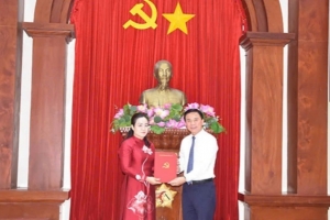 Bà Nguyễn Hải Trâm giữ chức Phó Bí thư Thường trực Tỉnh ủy Tiền Giang