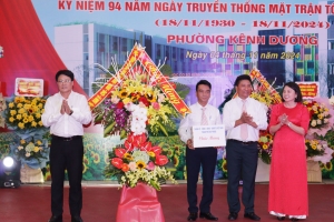 Sôi nổi Ngày hội “Đại đoàn kết toàn dân tộc” năm 2024 tại phường Kênh Dương