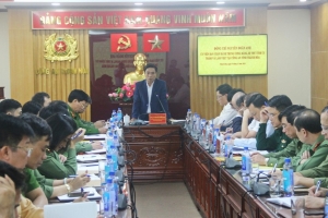 Bí thư Tỉnh ủy Thanh Hóa làm việc với Công an tỉnh